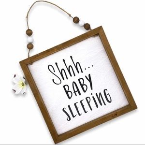 shhhh… baby sleeping sign